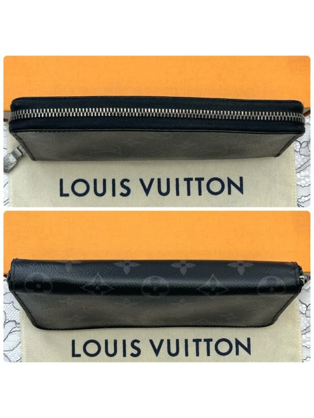 Louis Vuitton Eclipse Zippy Wallet Vertical
